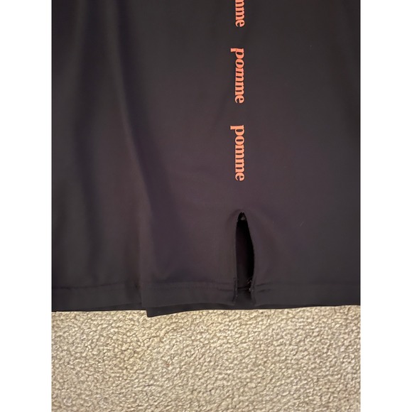 Pomme Equestrian Women's Luella Black Ultra Shirt Long Sleeve Logo- Size L - Picture 8 of 9